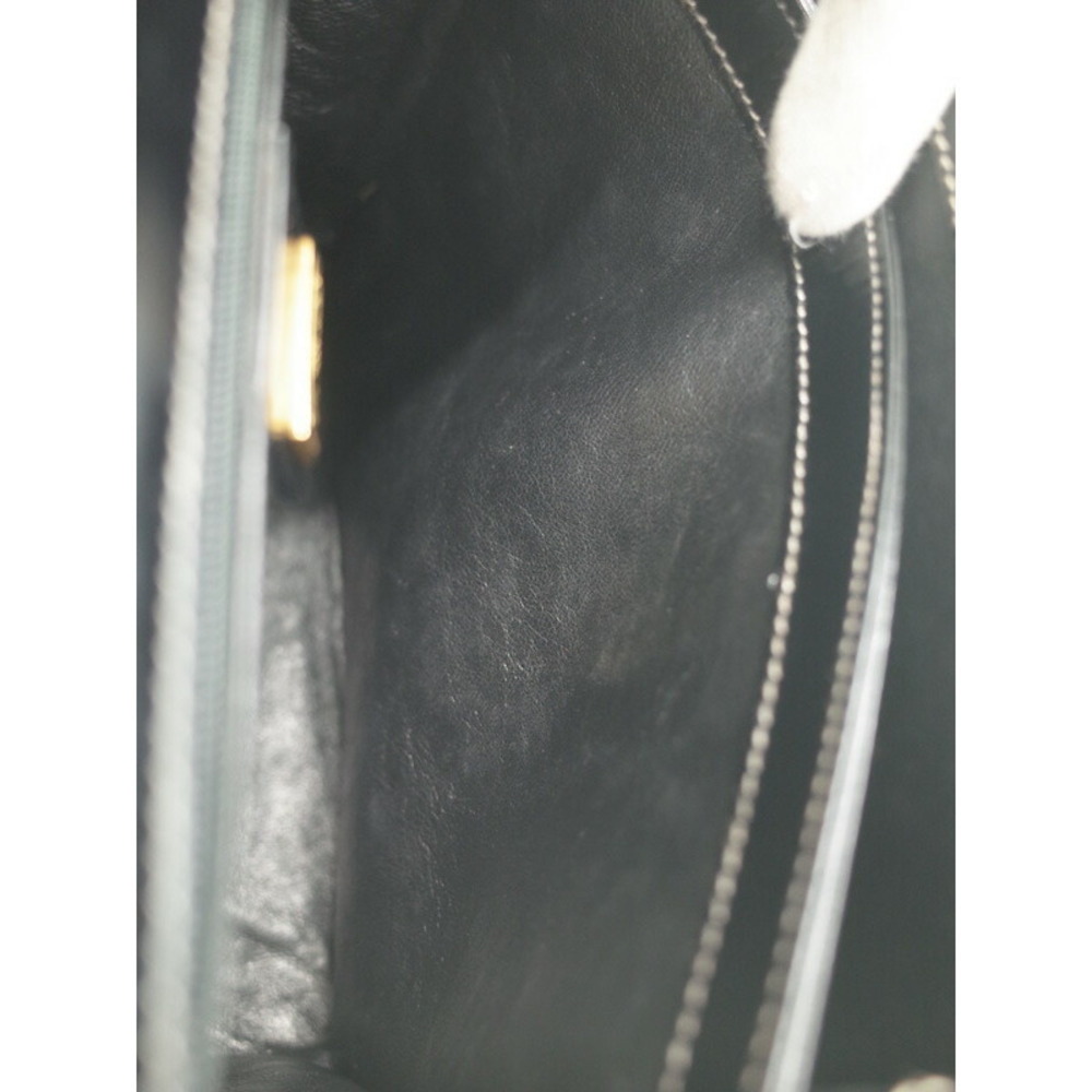 GUCCI Leather Handbag Leather Black - Picture 8 of 9